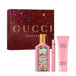 Kit Gucci Flora Gorgeous Gardenia Feminino Eau de Parfum 100ml + Travel Size 10ml + Body Lotion 50ml