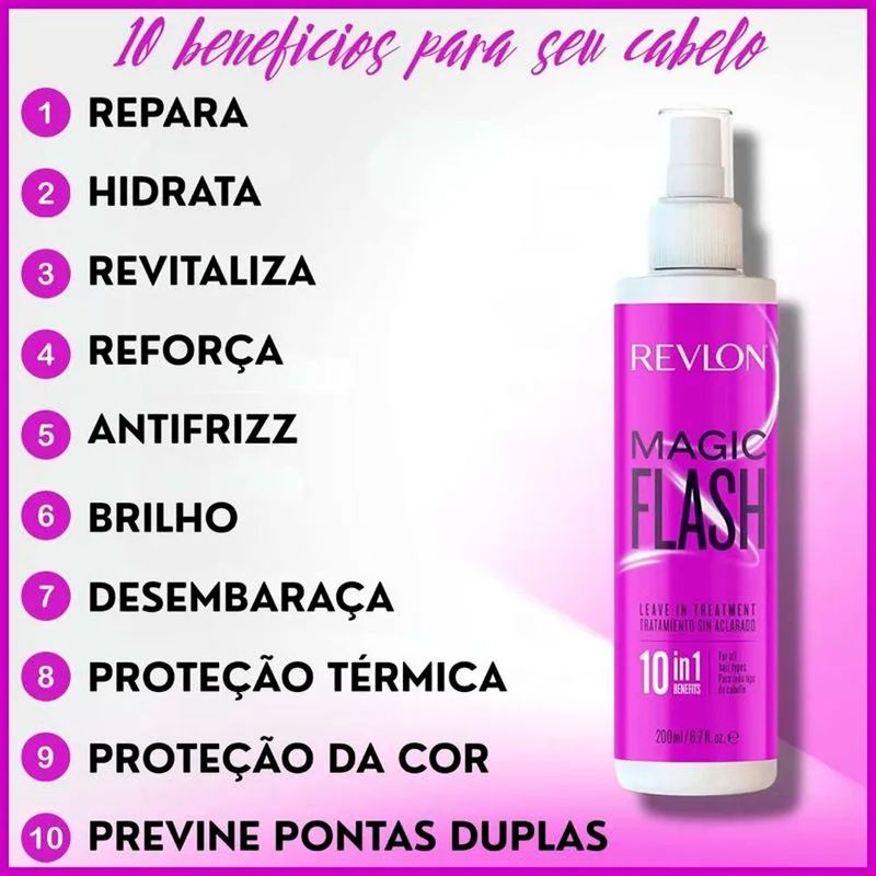 Leave-In Revlon Magic Flash 10 In 1 200ml