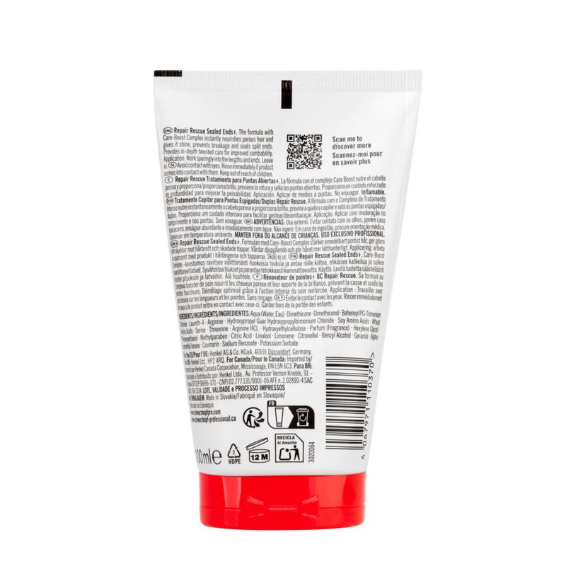 Sérum Finalizador Schwarzkopf Bonacure Care-Boost Complex 100ml