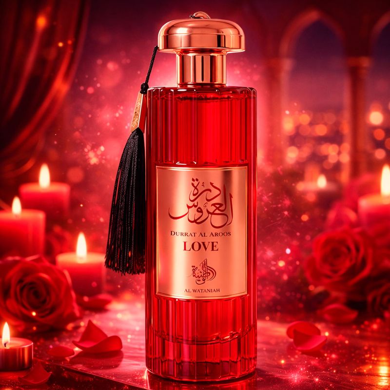 Perfume Feminino Al Wataniah Durrat Al Aroos Love Eau de Parfum 85ml