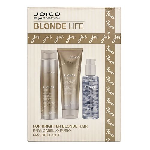 Kit Joico Blonde Life - Sham 300ml + Condi 250ml + Lea 100ml