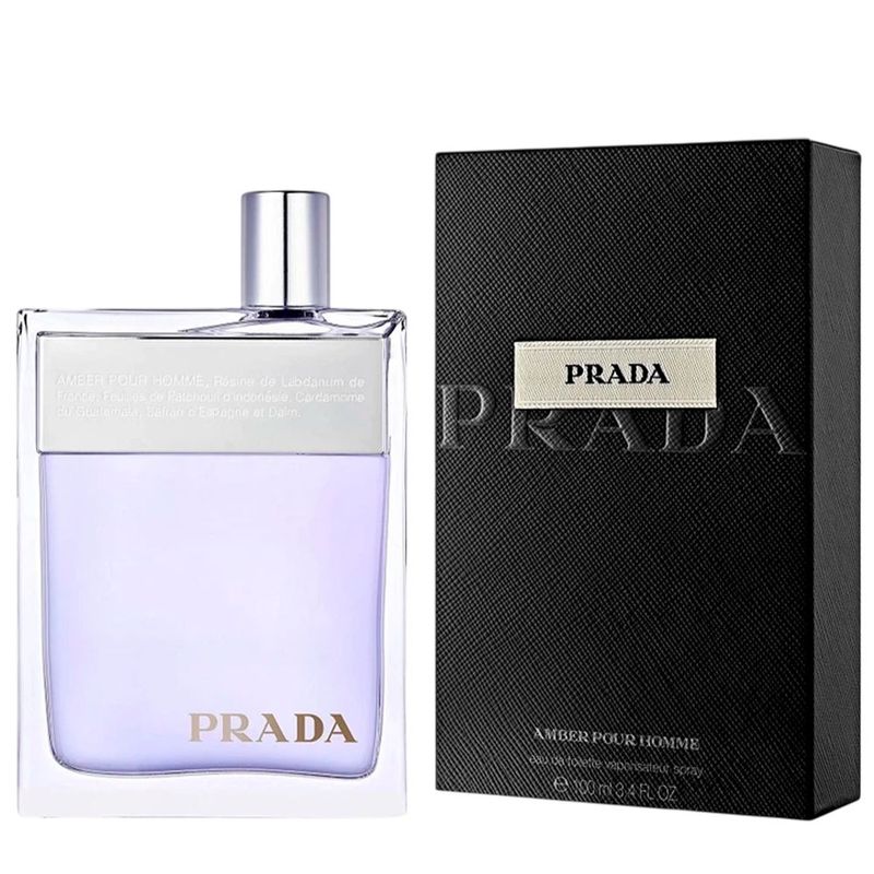 Perfume Masculino Prada Amber Pour Homme Eau de Toilette 100ml