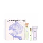 Kit Adolfo Dominguez Aguafresca de Rosas Feminino - Eau de Toilette 120ml + 10ml + Body Lotion 75ml