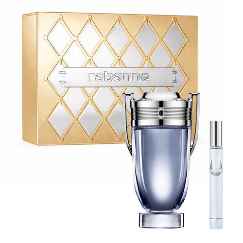 Kit Rabanne Invictus Masculino - EDT 200ml + Ts 10ml
