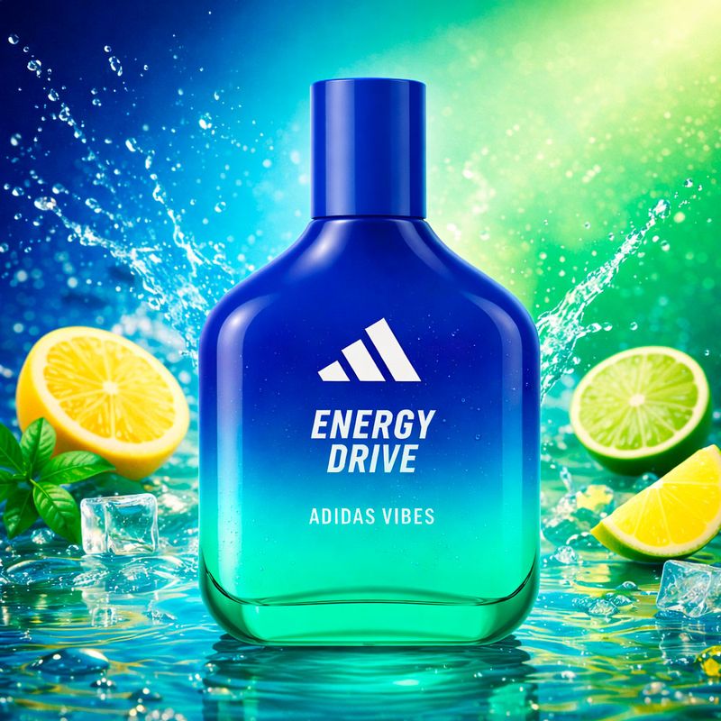 Perfume Unissex Adidas Vibes Energy Drive Eau de Parfum 50ml