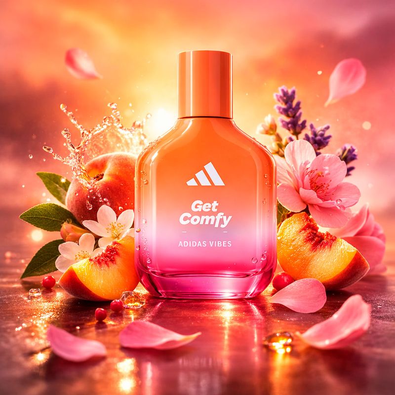 Perfume Unissex Adidas Vibes Get Comfy Eau de Parfum 50ml