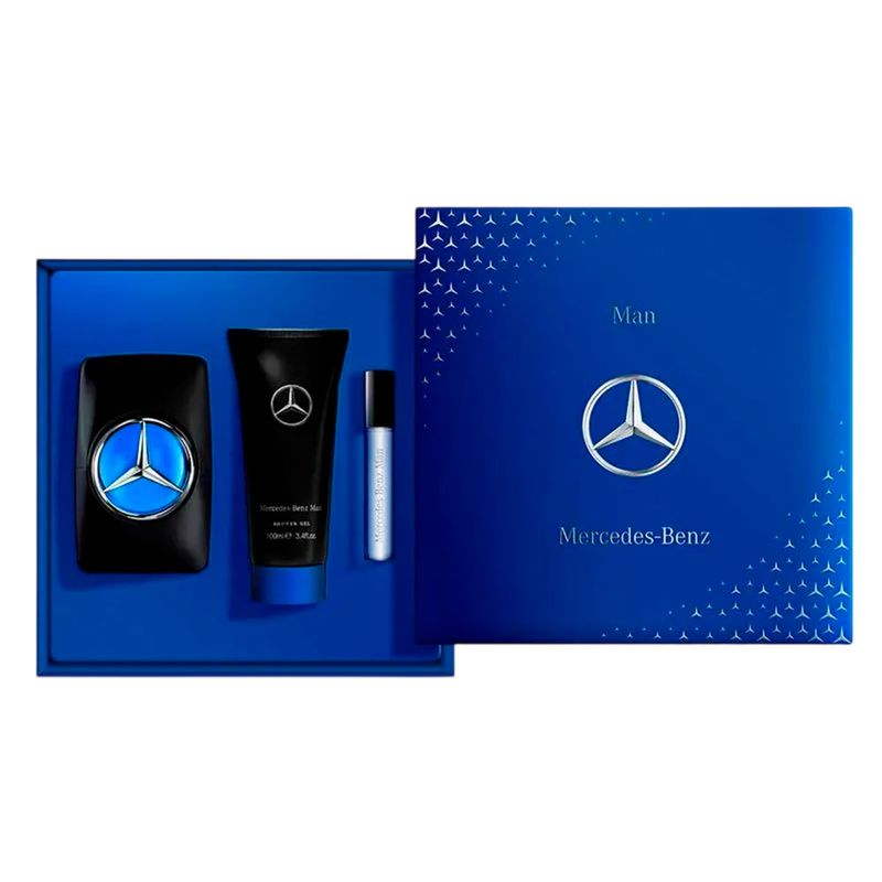 Kit Mercedes Benz Man Masculino - Eau de Toilette 100ml + 10ml + Shower Gel 100ml