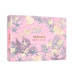 Kit Versace Bright Crystal Feminino - Eau de Toilette 50ml + Shower Gel 50ml + Body Lotion 50ml