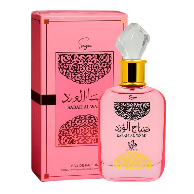 Perfume Feminino Al Wataniah Sabah Al Ward Sugar Eau de Parfum 100ml