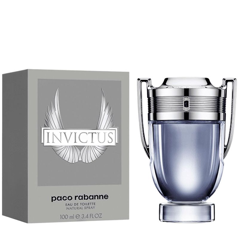 Perfume Masculino Rabanne Invictus Eau de Toilette 100ml