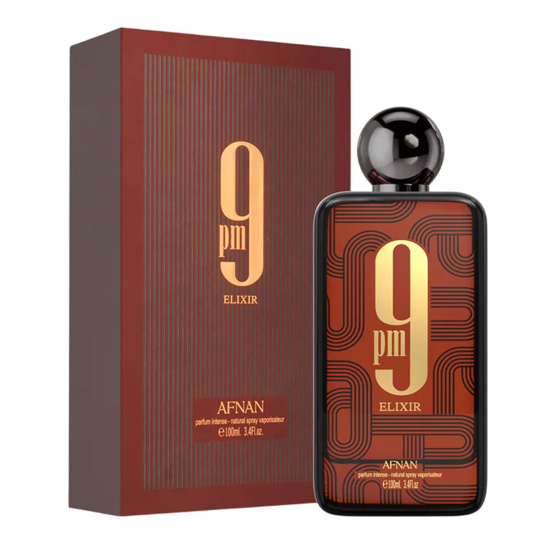 Perfume Unissex Afnan 9PM Elixir Parfum Intense 100ml