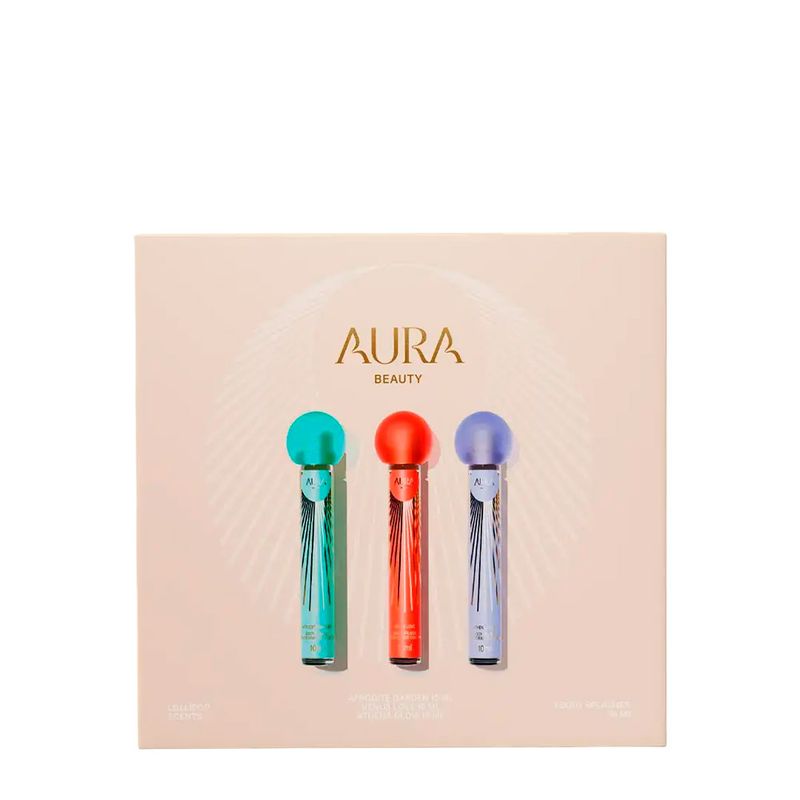 Kit Aura Beauty Lollipop Scents - Body Splash 3x 10ml