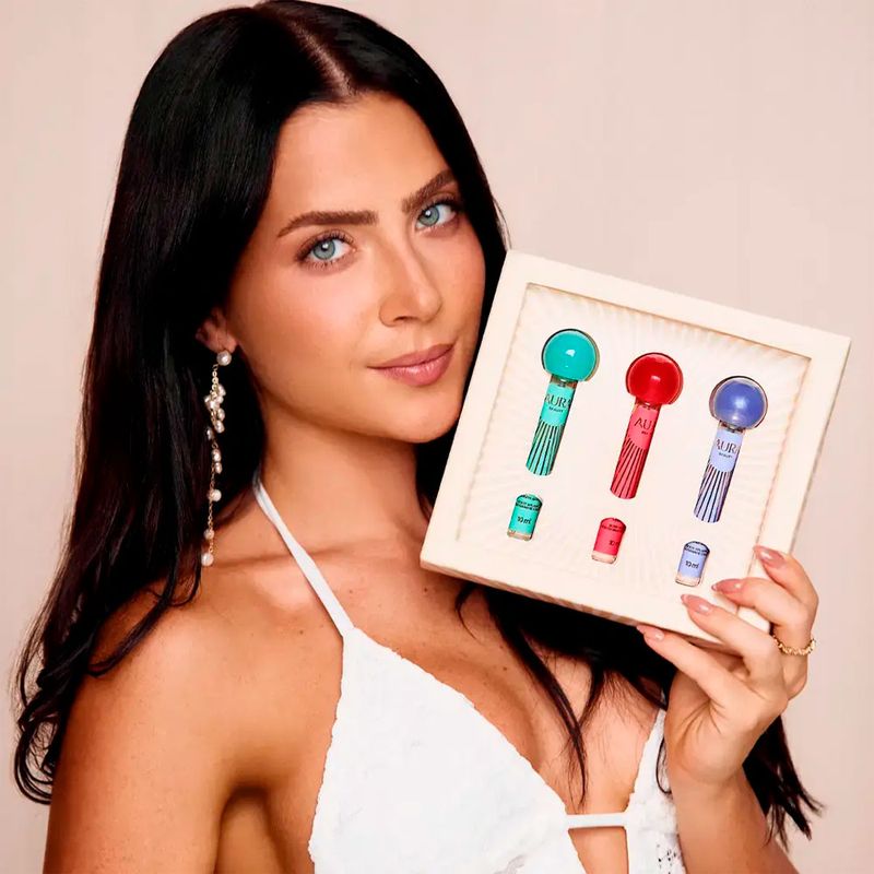 Kit Aura Beauty Lollipop Scents - Body Splash 3x 10ml