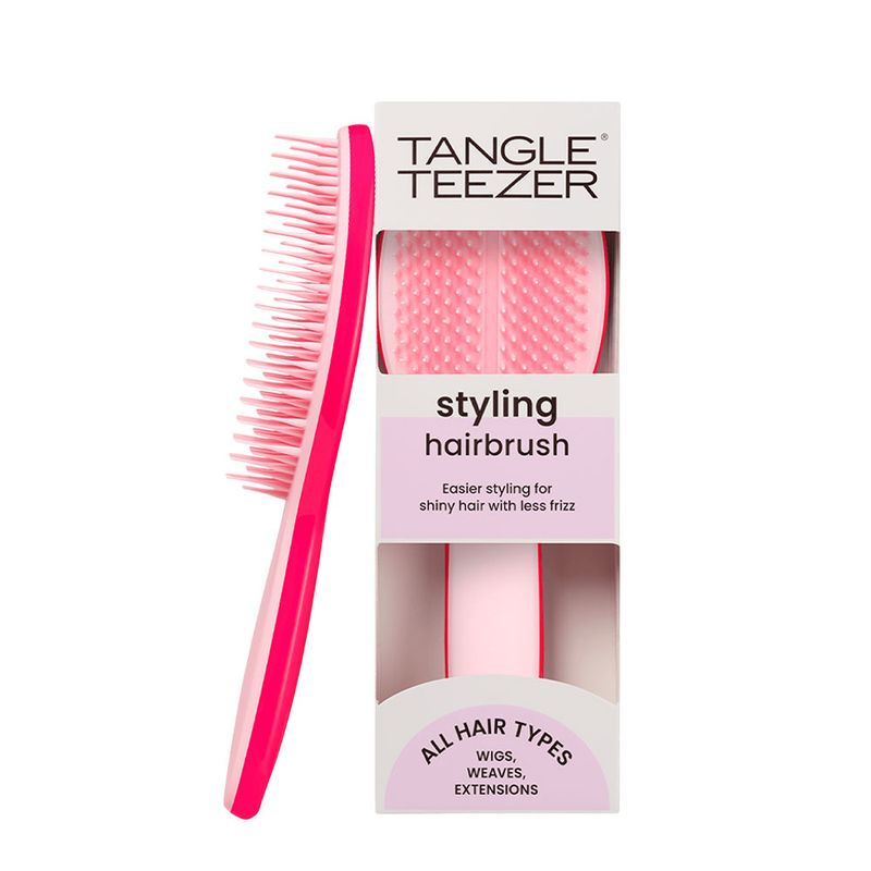 Escova de Cabelo Tangle Teezer Styling Hairbrush Rosa