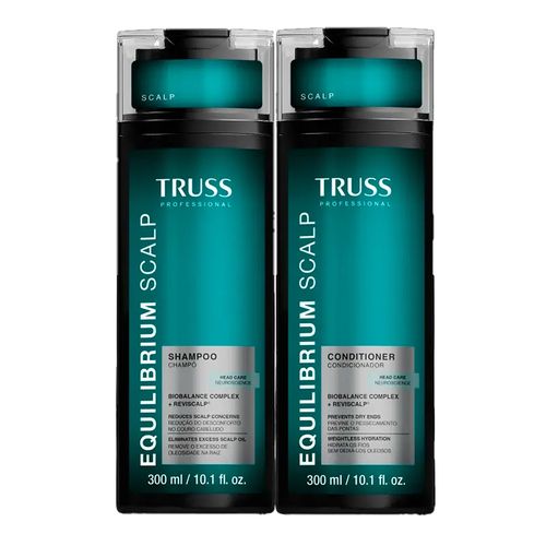 Kit Truss Equilibrium Scalp RPK - Shampoo 300ml + Condicionador 300ml