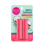 Kit EOS Smooth Lip Balm Coconut Milk - Hidratante Labial 2x4g