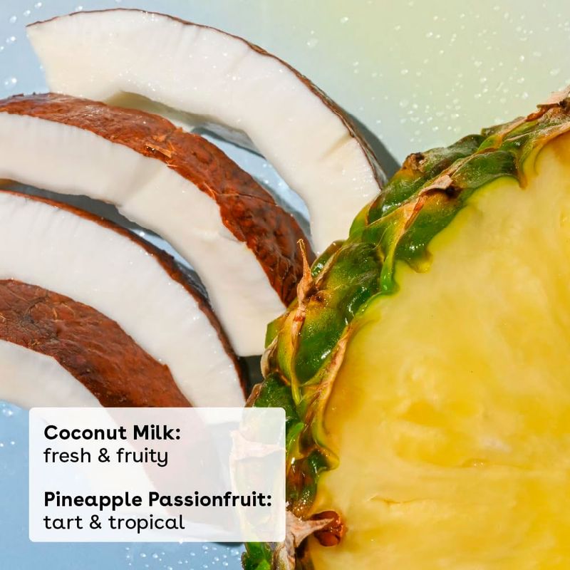 Kit EOS Smooth Lip Balm Coconut Milk + Pineapple Passionfruit - Hidratante Labial 2x4g