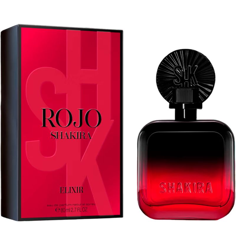 Perfume Feminino Shakira Rojo Elixir Eau de Parfum 80ml