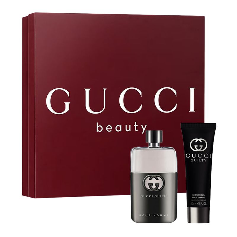 Kit Gucci Guilty Masculino - Eau de Toilette 50ml + Shower Gel 50ml