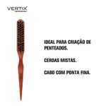 Vertix Professional Escova Fina para Acabamento - Escova de Cabelo