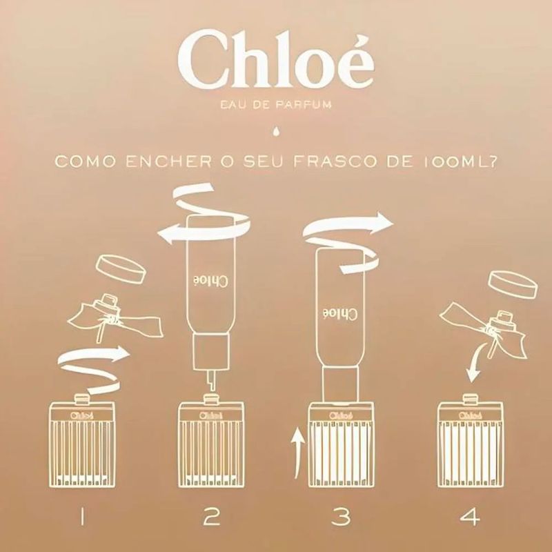 Perfume Feminino Chloé Eau de Parfum 150ml refil
