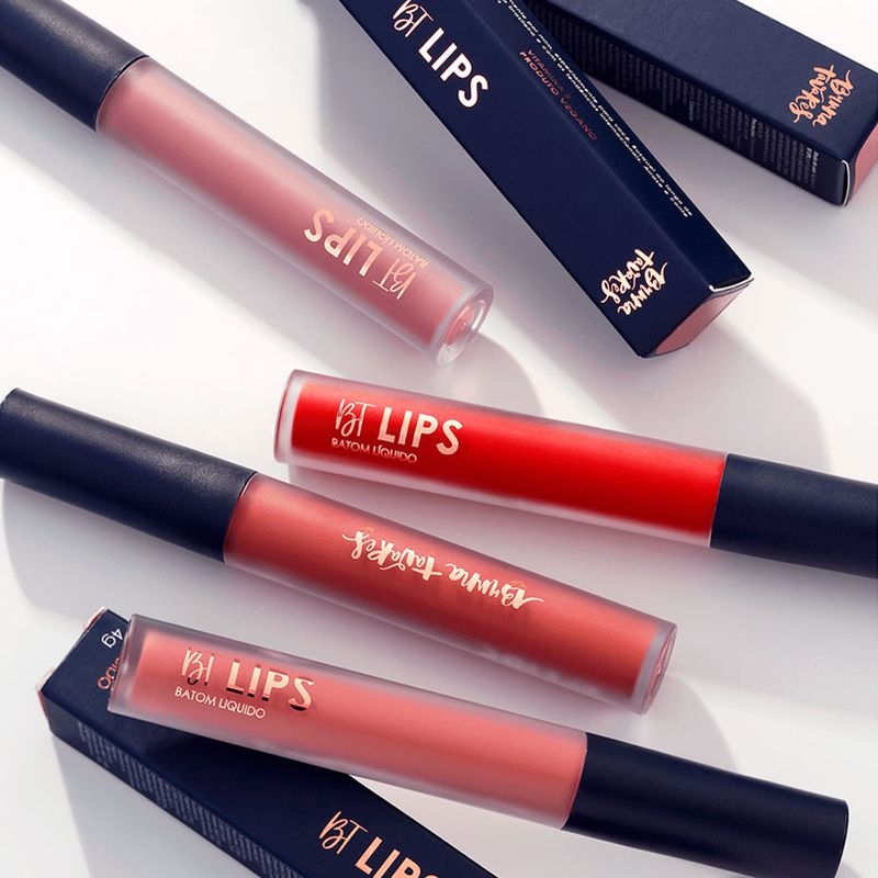 Batom Líquido Bruna Tavares BT Lips Victoria 4g