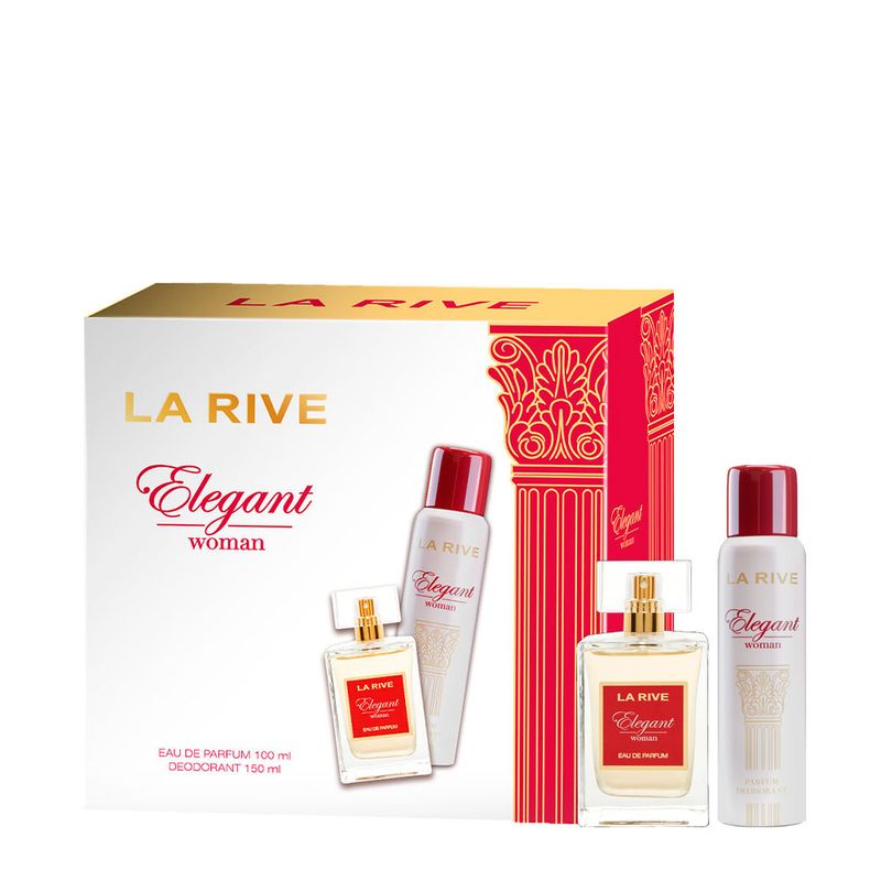 Kit La Rive Elegant Woman Feminino - Eau de Parfum 100ml + Desodorante 150ml