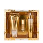 Kit Pokoloka Luxury Elixir Royal Amber - Deo Colônia 15ml + Hidratante 240ml + Body Splash 250ml