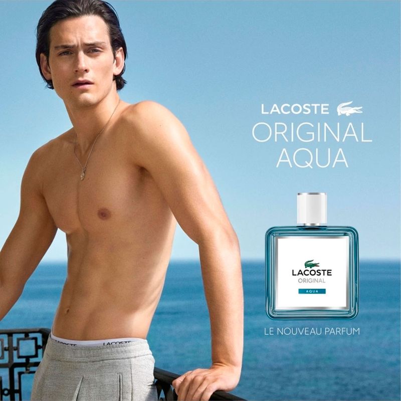 Perfume Masculino Lacoste Original Aqua Eau de Parfum 100ml