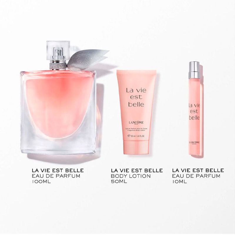 Kit Lancôme La Vie Est Belle Feminino - Eau de Parfum 100ml + 10ml + Body Lotion 50ml