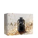 Kit Azzaro The Most Wanted Masculino - Eau de Parfum Intense 100ml + 10ml + Hair & Body Shampoo 75ml
