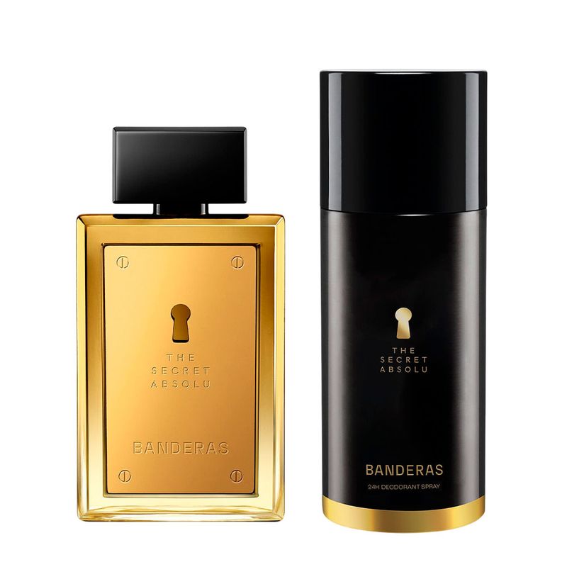 Kit Banderas The Secret Absolu Masculino - Eau de Parfum 100ml + Desodorante 150ml