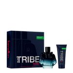 Kit Benetton United Colors Tribe Intense Masculino - Eau de Parfum 90ml + Shower Gel 75ml