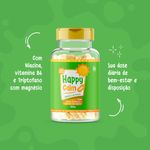 Suplemento Alimentar Happy Hair Calm Caps 500mg 30 Cápsulas