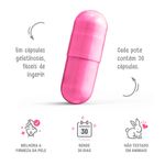 Suplemento Alimentar Happy Hair Collagen 500mg 30 Cápsulas
