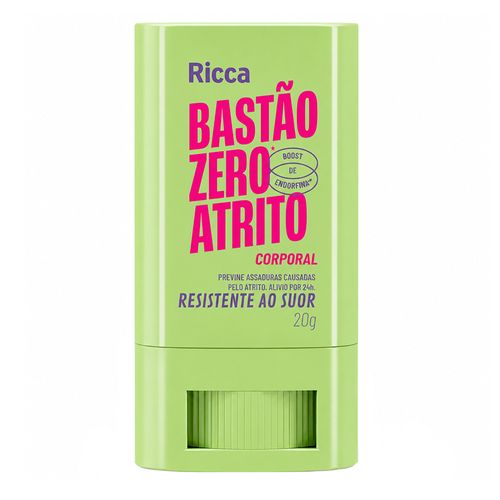 Ricca Zero Atrito - Bastão Corporal 20g