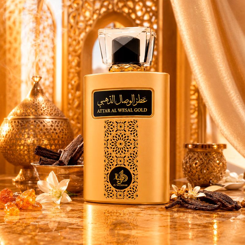 Perfume Masculino Al Wataniah Attar Al Wesal Gold Eau de Parfum 100ml