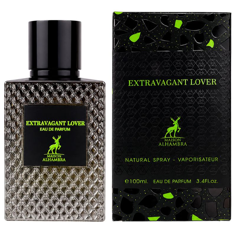 Perfume Unissex Maison Alhambra Extravagant Lover Eau de Parfum 100ml