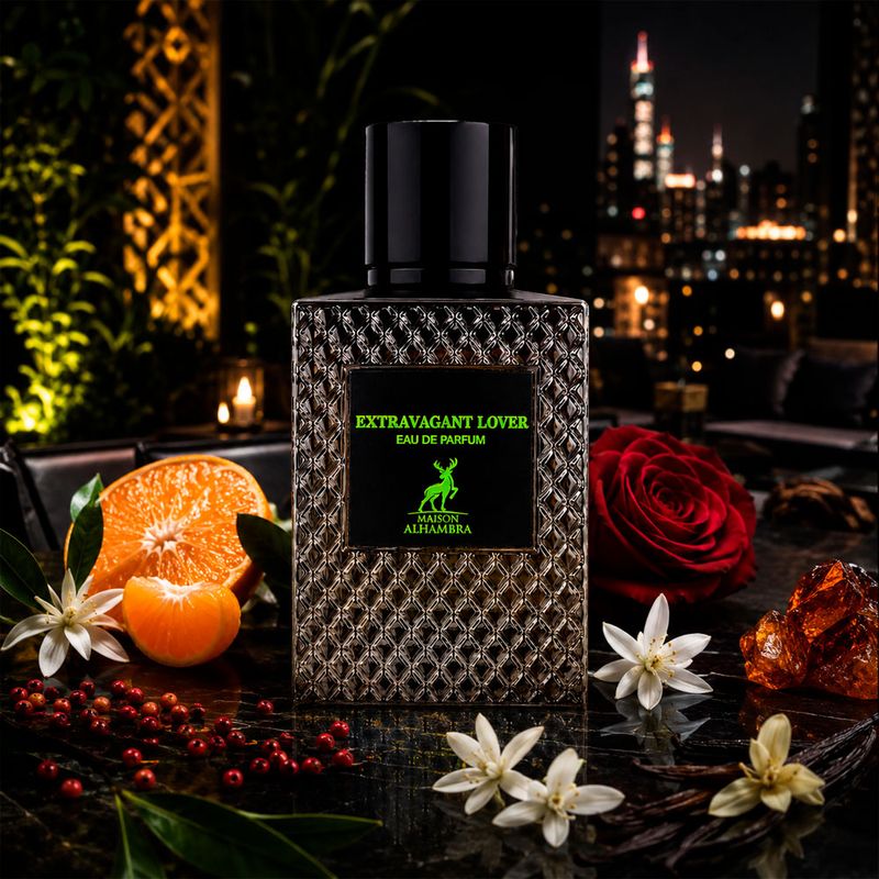 Perfume Unissex Maison Alhambra Extravagant Lover Eau de Parfum 100ml