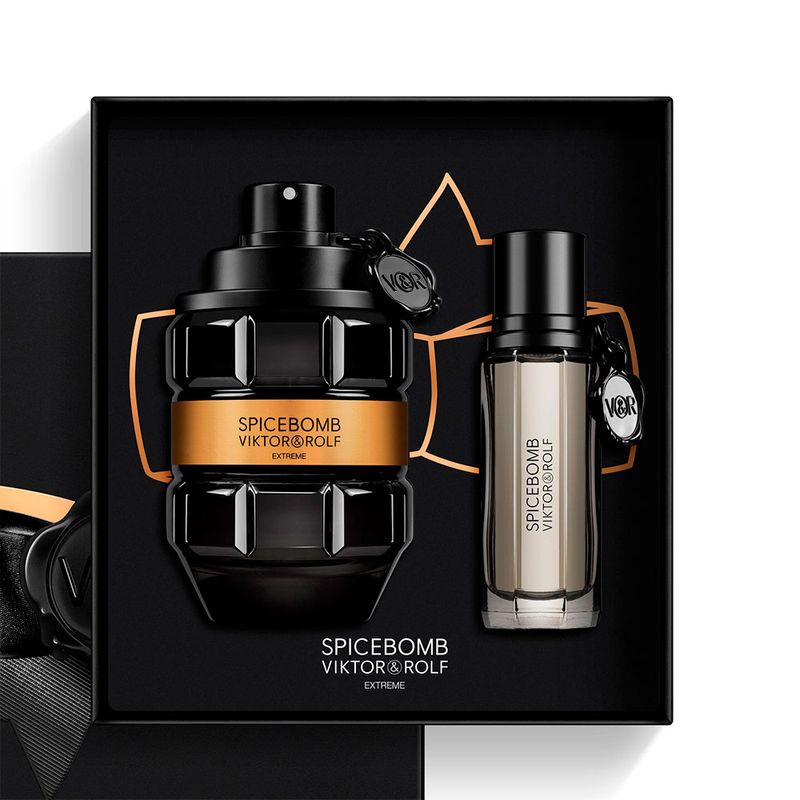 Kit Viktor & Rolf Spicebomb Extreme Masculino - Eau de Parfum 90ml + Eau de Toilette 20ml