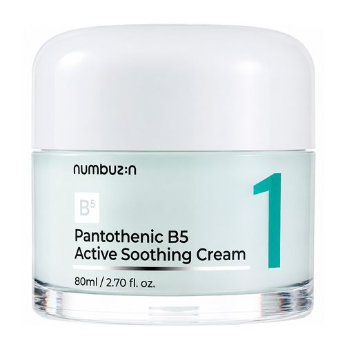 Numbuzin Nº 1 Pantothenic B5 Active Soothing Cream - Creme Facial Calmante 80ml