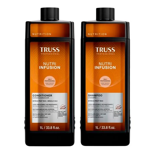 Kit Truss Professional Nutri Infusion - Shampoo 1L + Condicionador 1L
