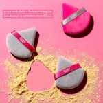 Ruby Kisses Esponja Puff para Pó Triangular - 1 Unidade