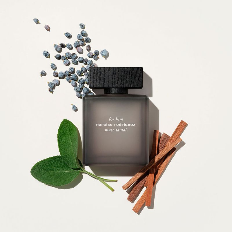 Perfume Masculino Narciso Rodriguez For Him Musc Santal Eau de Parfum Intense 100ml
