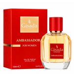 Perfume Feminino 100ml Gisada Ambassadora Eau de Parfum
