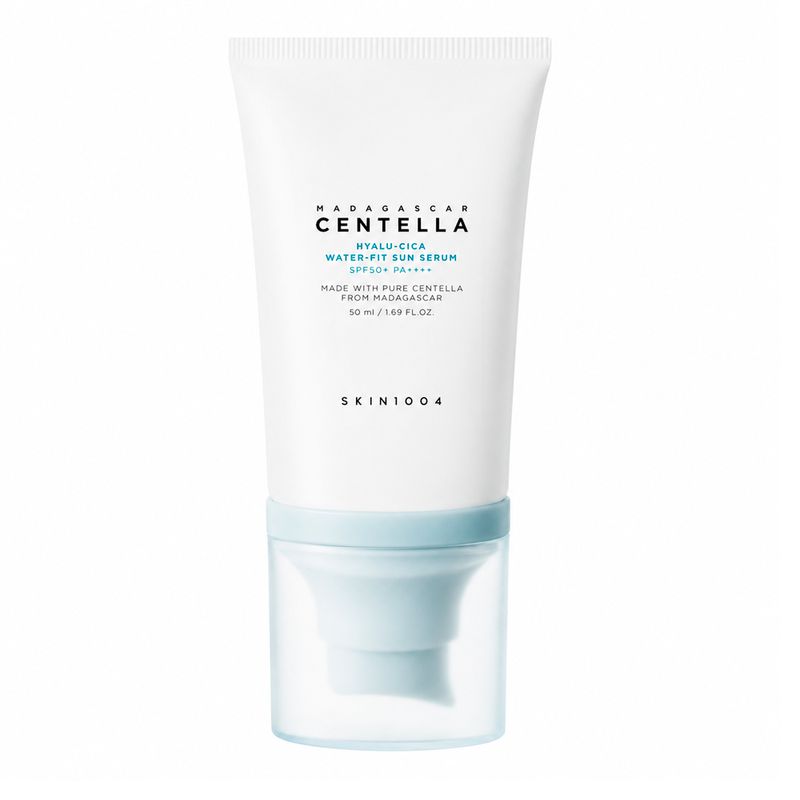 Protetor Solar Facial 50ml - SKIN1004 Madagascar Centella Hyalu-Cica Water-Fit Sun Serum