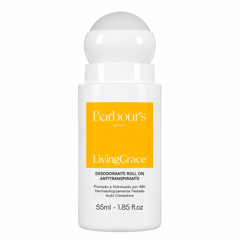 Desodorante Antitranspirante Roll-On Feminino 55ml - Barbour's Beauty Living Grace