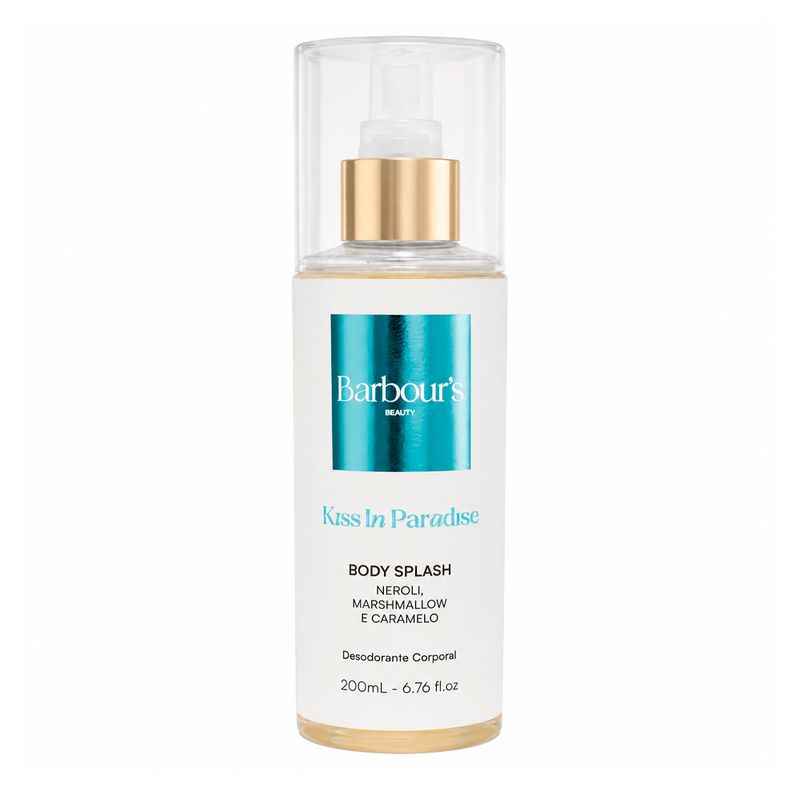 Body Splash Feminino 200ml - Barbour's Beauty Kiss in Paradise