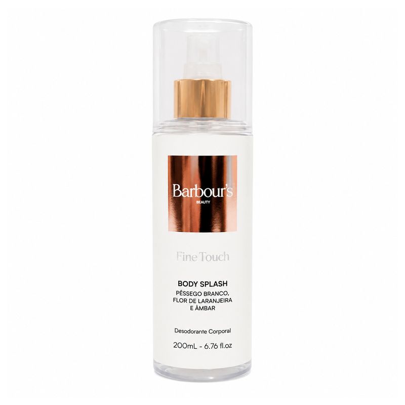 Body Splash Feminino 200ml - Barbour's Beauty Fine Touch