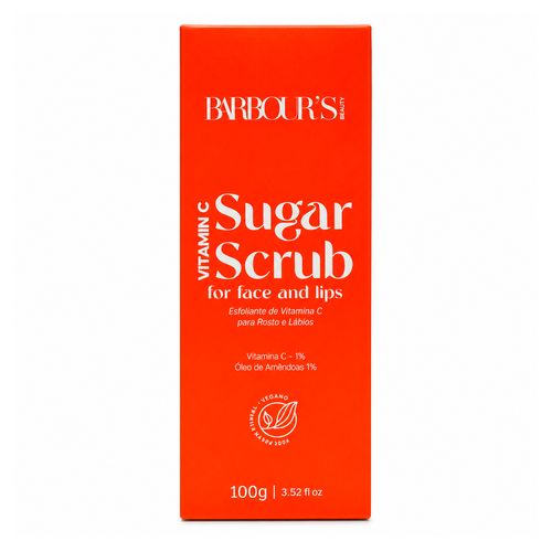 Barbour's Beauty Vitamin C Sugar Scrub - Esfoliante Facial e Labial 100g